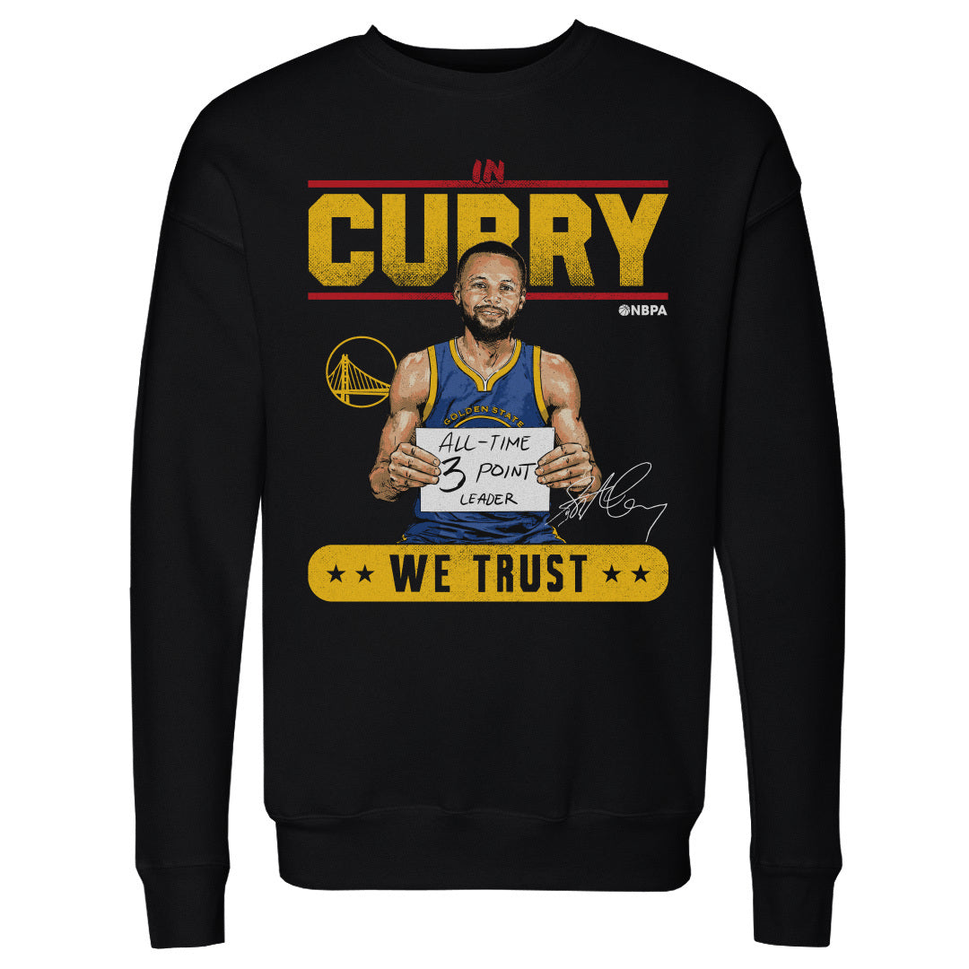 Steph Curry Men's Crewneck Sweatshirt | 500 LEVEL