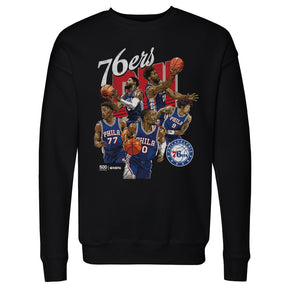 Philadelphia 76ers Men's Crewneck Sweatshirt | 500 LEVEL