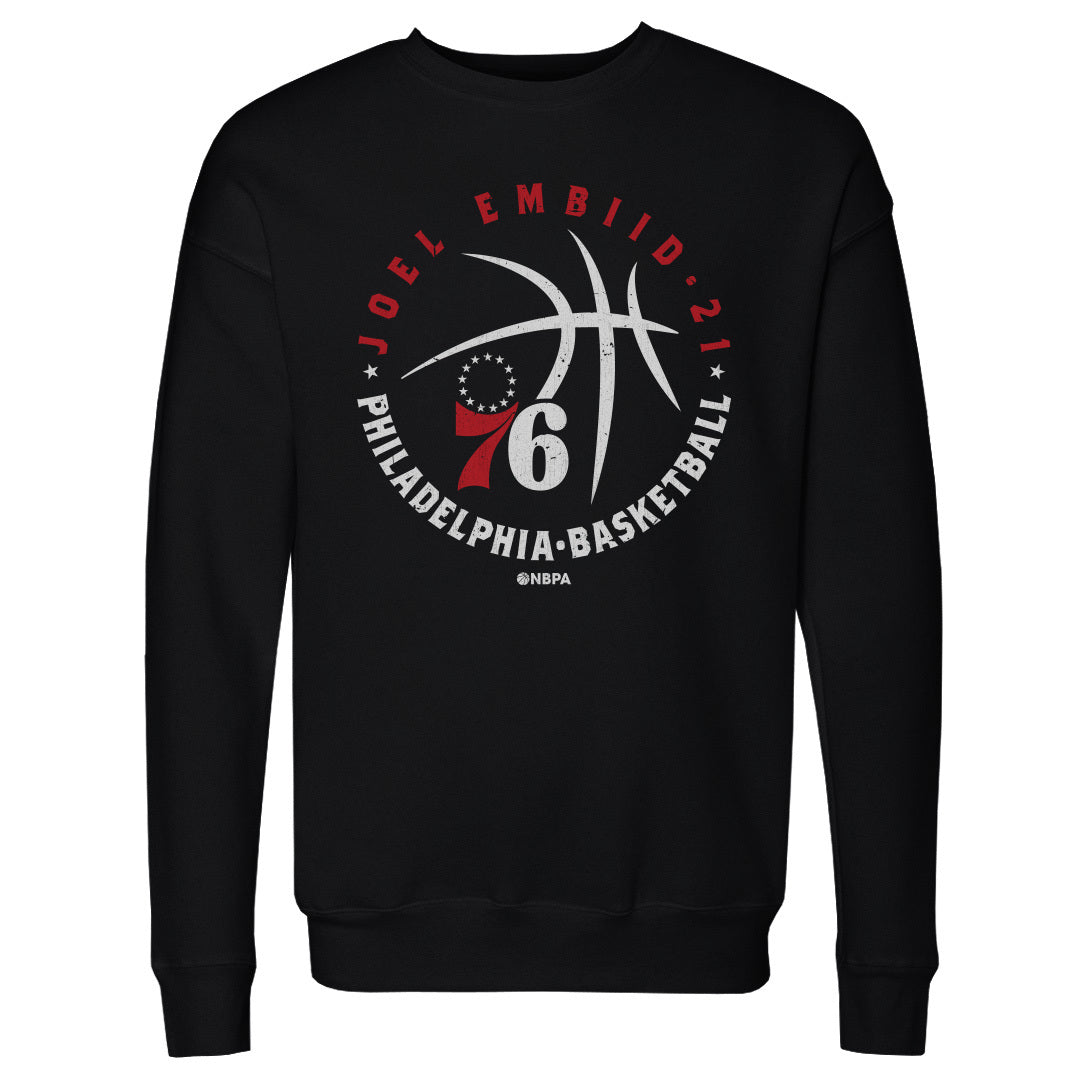 Joel Embiid Men's Crewneck Sweatshirt | 500 LEVEL
