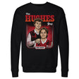 Luke Hughes Men's Crewneck Sweatshirt | 500 LEVEL