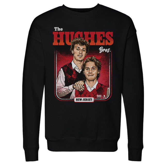 Luke Hughes Men's Crewneck Sweatshirt | 500 LEVEL