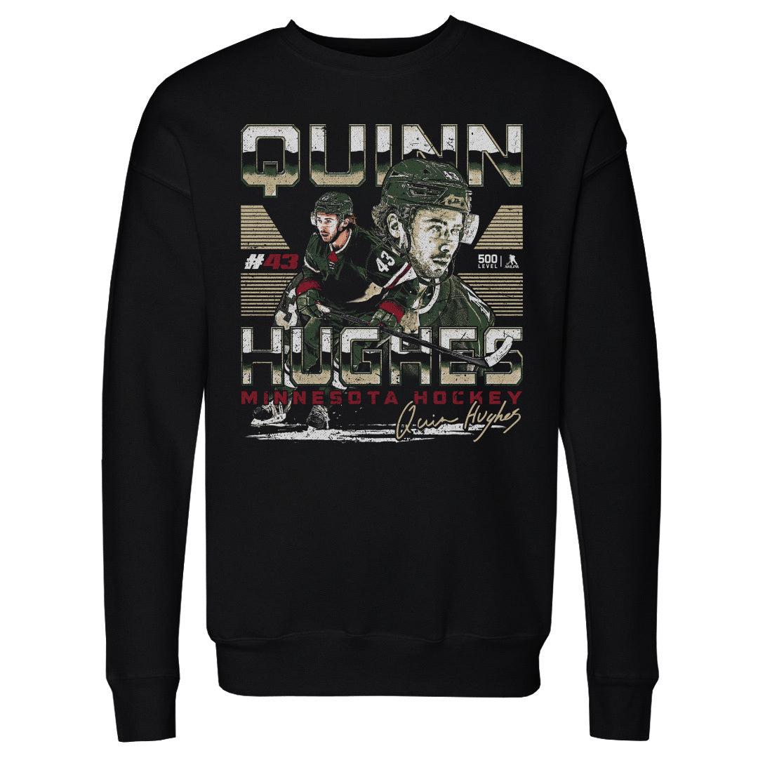 Quinn Hughes Men's Crewneck Sweatshirt | 500 LEVEL