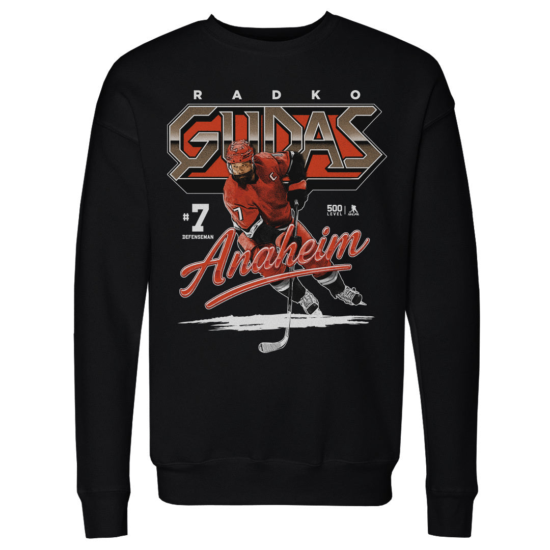 Radko Gudas Men's Crewneck Sweatshirt | 500 LEVEL