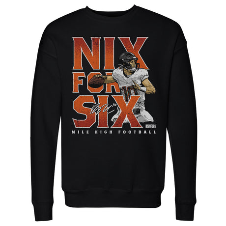 Bo Nix Men's Crewneck Sweatshirt | 500 LEVEL