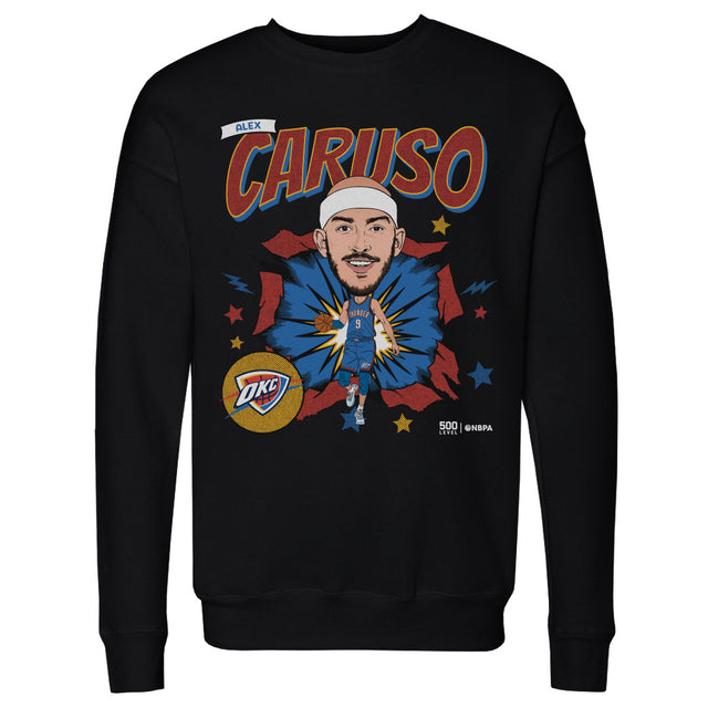 Alex Caruso Men's Crewneck Sweatshirt | 500 LEVEL