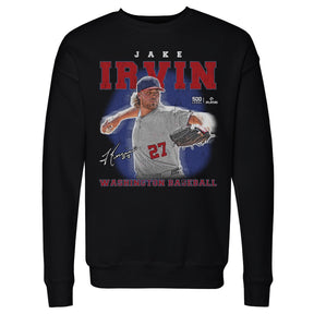 Jake Irvin Men's Crewneck Sweatshirt | 500 LEVEL