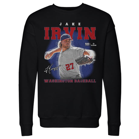 Jake Irvin Men's Crewneck Sweatshirt | 500 LEVEL