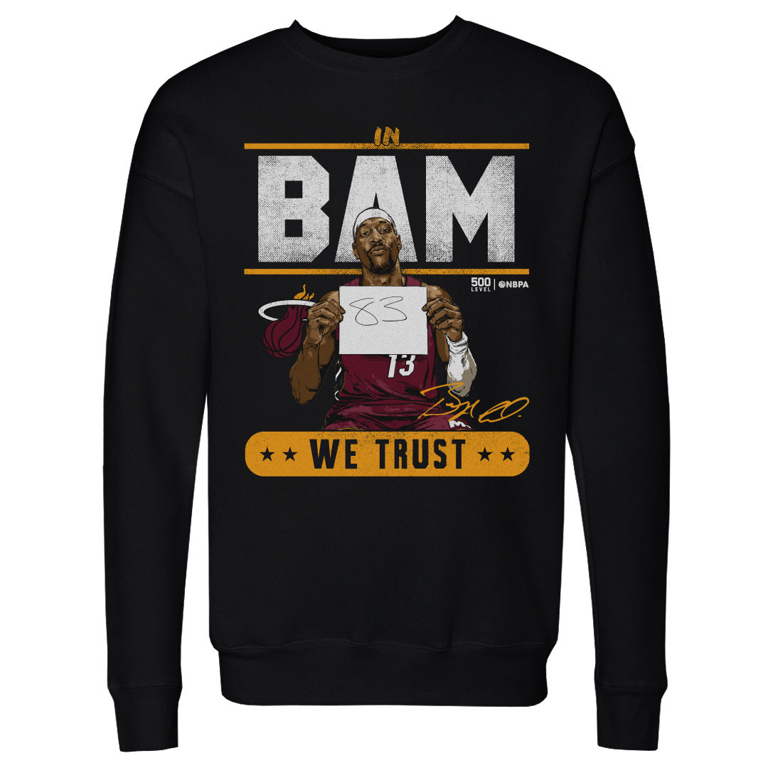 Bam Adebayo Men's Crewneck Sweatshirt | 500 LEVEL