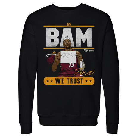 Bam Adebayo Men's Crewneck Sweatshirt | 500 LEVEL