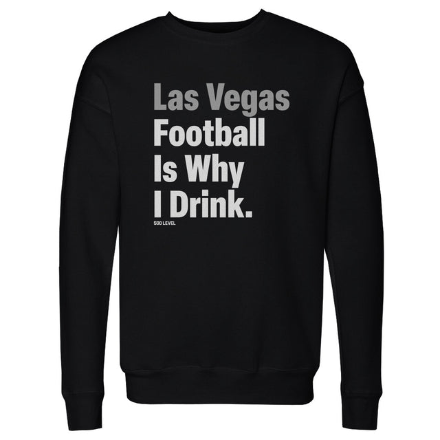 Las Vegas Football Men's Crewneck Sweatshirt | 500 LEVEL