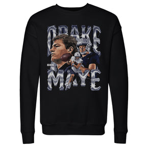 Drake Maye Men's Crewneck Sweatshirt | 500 LEVEL
