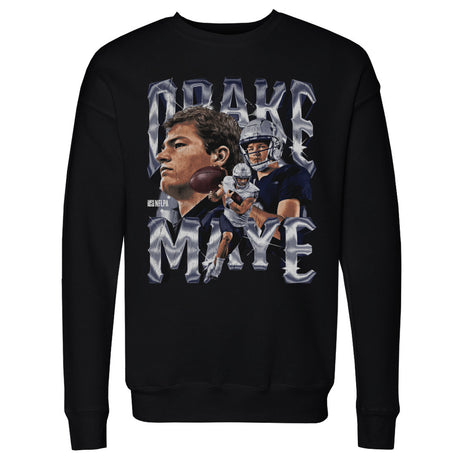 Drake Maye Men's Crewneck Sweatshirt | 500 LEVEL