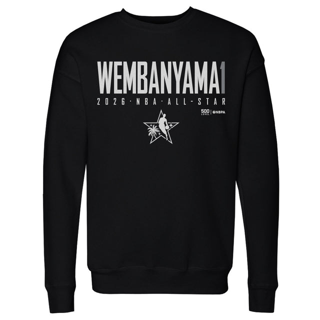 Victor Wembanyama Men's Crewneck Sweatshirt | 500 LEVEL