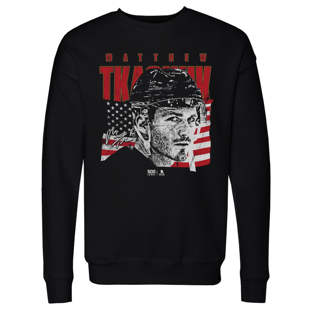 Matthew Tkachuk Men's Crewneck Sweatshirt | 500 LEVEL