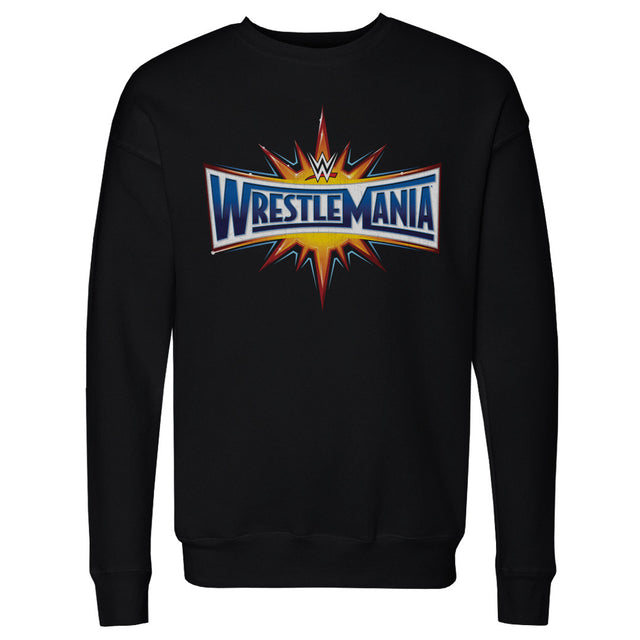 WrestleMania Men's Crewneck Sweatshirt | 500 LEVEL