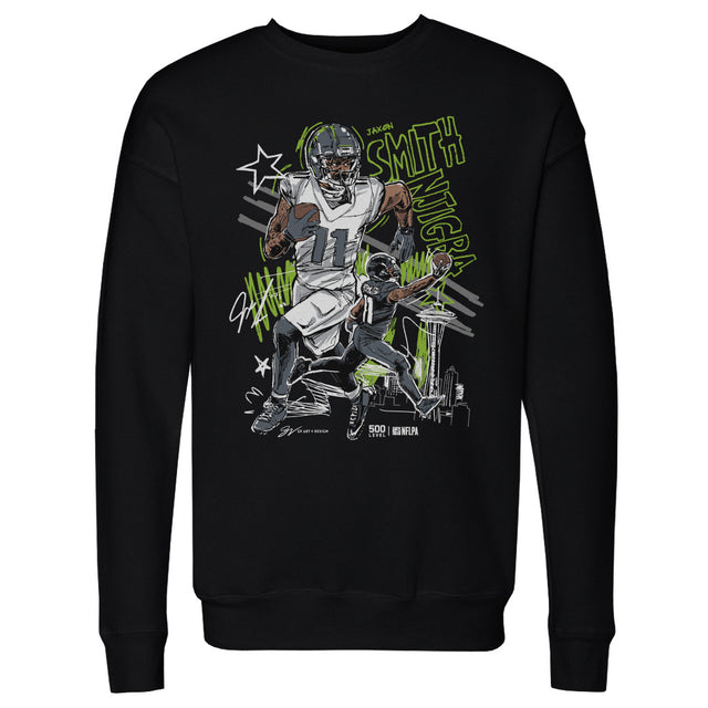 Jaxon Smith-Njigba Men's Crewneck Sweatshirt | 500 LEVEL