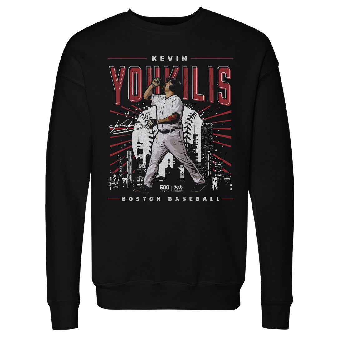 Kevin Youkilis Men's Crewneck Sweatshirt | 500 LEVEL