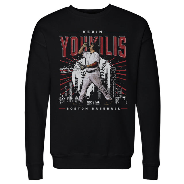 Kevin Youkilis Men's Crewneck Sweatshirt | 500 LEVEL