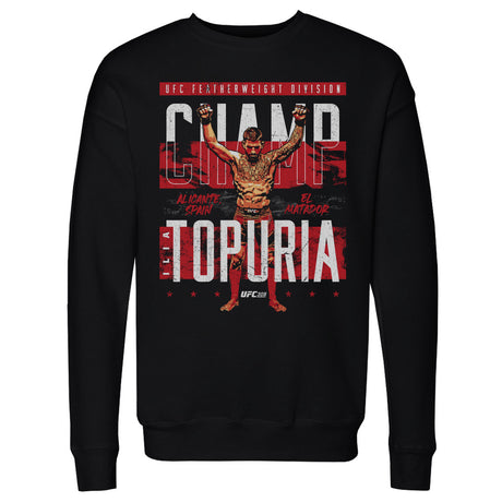 Ilia Topuria Men's Crewneck Sweatshirt | 500 LEVEL