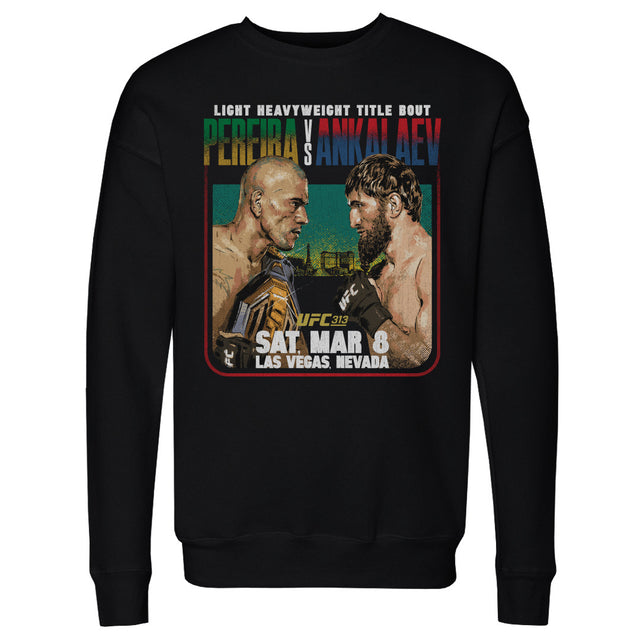 Alex Pereira Men's Crewneck Sweatshirt | 500 LEVEL