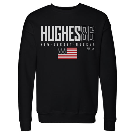 Jack Hughes Men's Crewneck Sweatshirt | 500 LEVEL