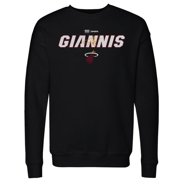 Giannis Antetokounmpo Men's Crewneck Sweatshirt | 500 LEVEL