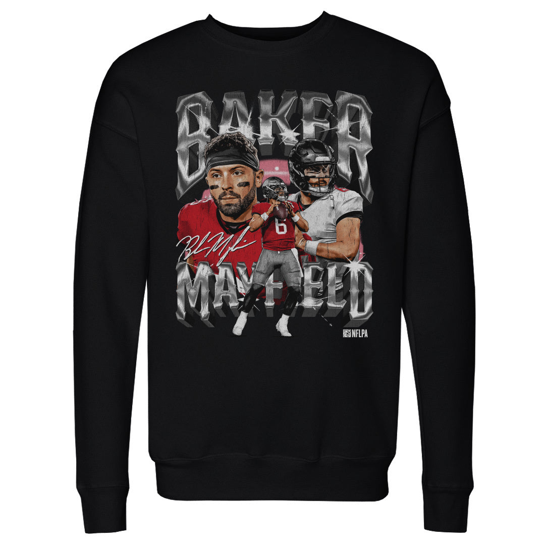 Baker Mayfield Men&#39;s Crewneck Sweatshirt | 500 LEVEL