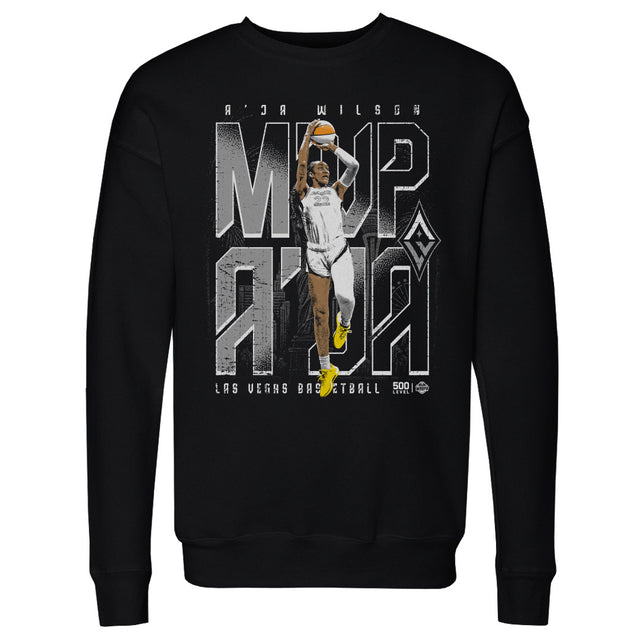 A'ja Wilson Men's Crewneck Sweatshirt | 500 LEVEL