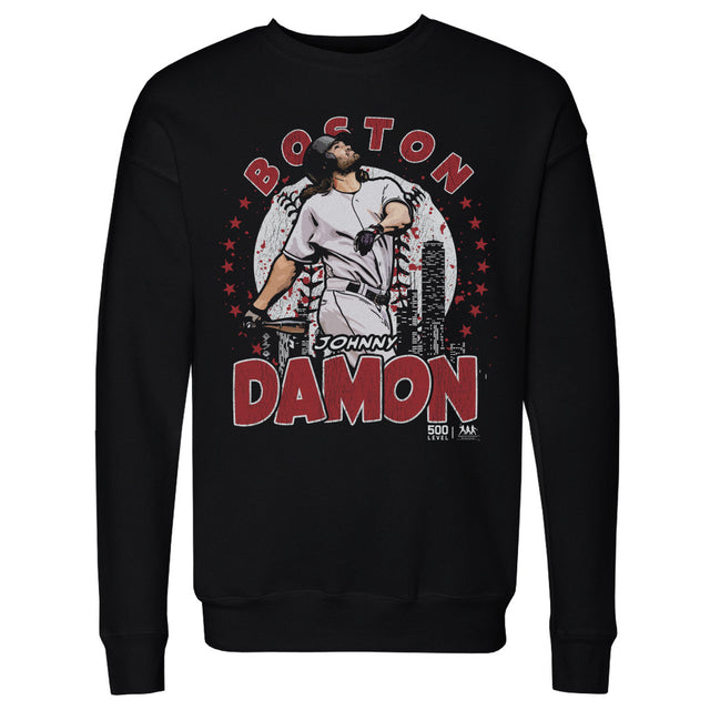 Johnny Damon Men's Crewneck Sweatshirt | 500 LEVEL