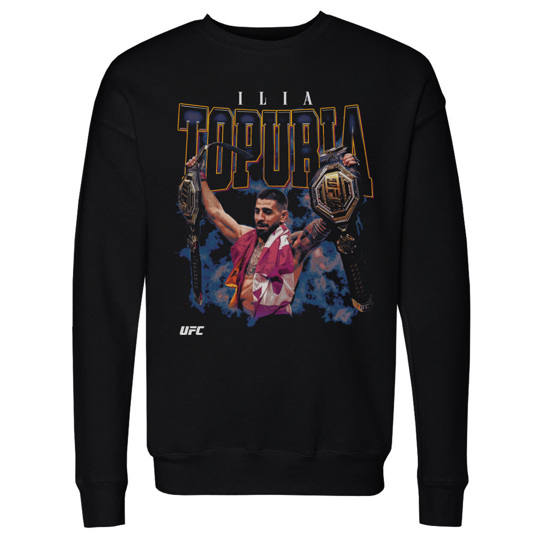 Ilia Topuria Men's Crewneck Sweatshirt | 500 LEVEL