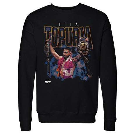 Ilia Topuria Men's Crewneck Sweatshirt | 500 LEVEL