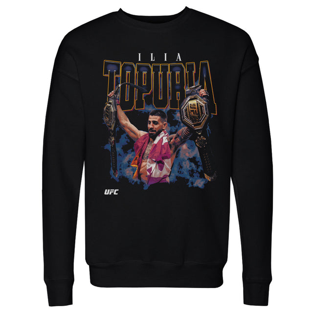 Ilia Topuria Men's Crewneck Sweatshirt | 500 LEVEL