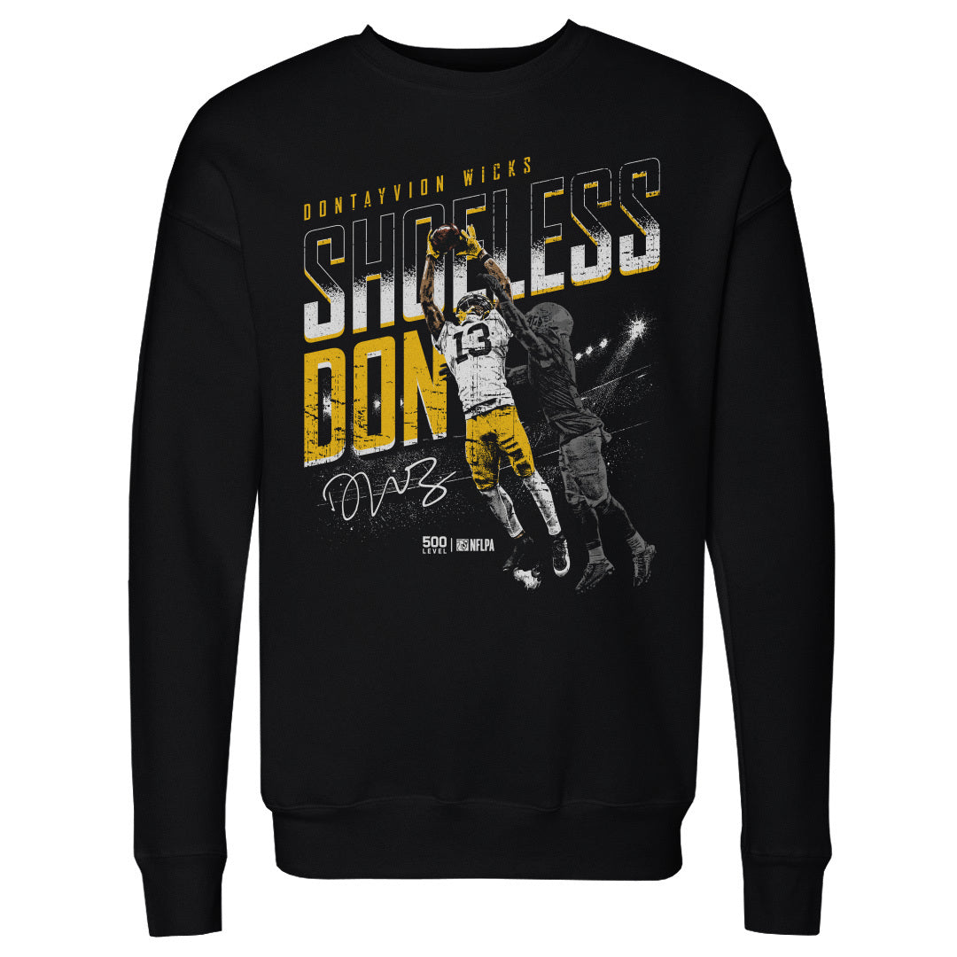 Dontayvion Wicks Men's Crewneck Sweatshirt | 500 LEVEL