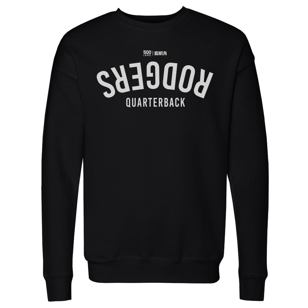 Aaron Rodgers Men's Crewneck Sweatshirt | 500 LEVEL