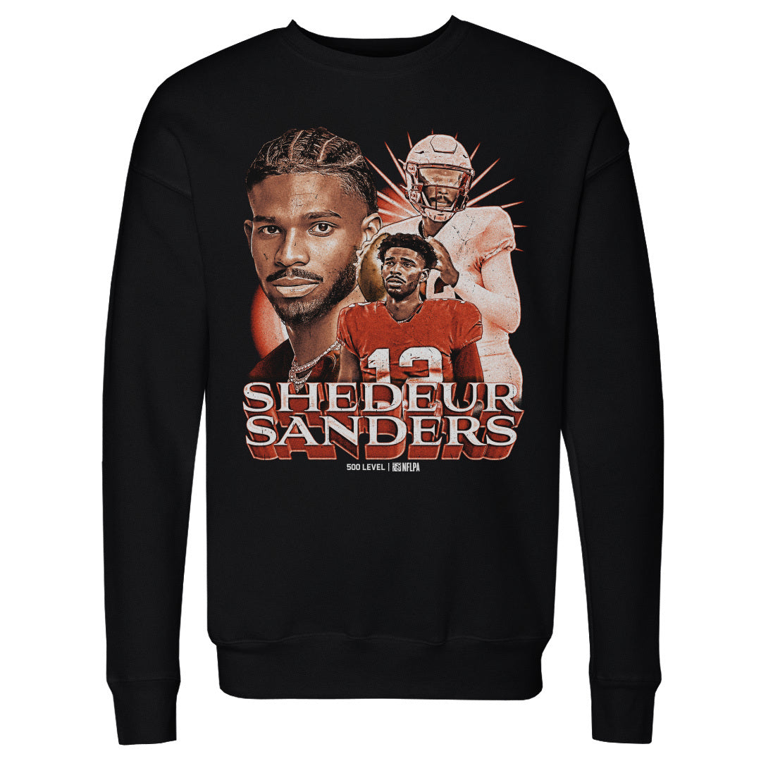 Shedeur Sanders Men's Crewneck Sweatshirt | 500 LEVEL