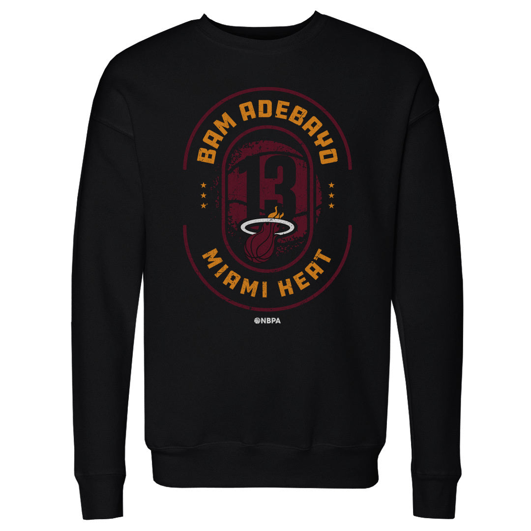 Bam Adebayo Men's Crewneck Sweatshirt | 500 LEVEL