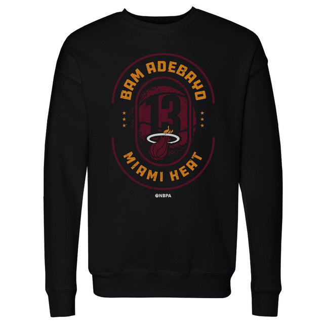 Bam Adebayo Men's Crewneck Sweatshirt | 500 LEVEL