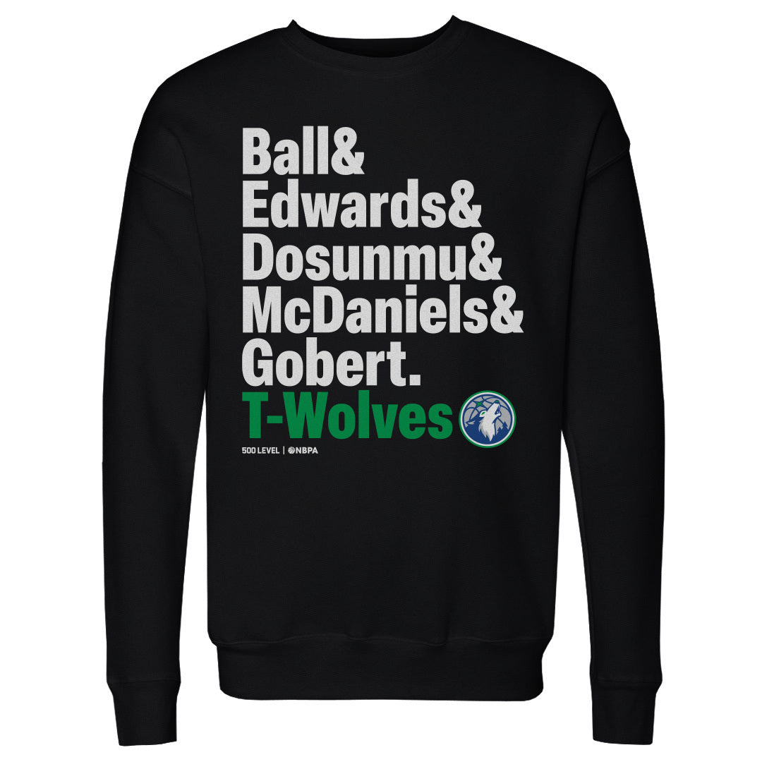 Minnesota Timberwolves Men's Crewneck Sweatshirt | 500 LEVEL