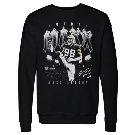 Maxx Crosby Men's Crewneck Sweatshirt | 500 LEVEL