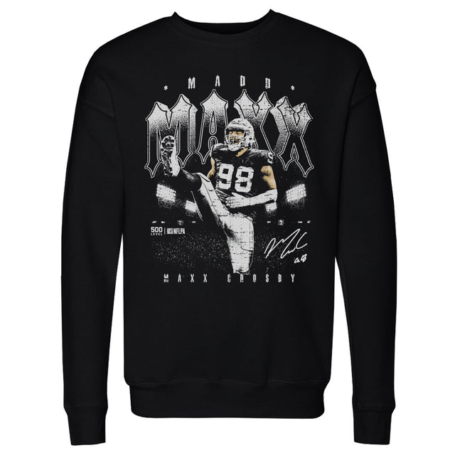 Maxx Crosby Men's Crewneck Sweatshirt | 500 LEVEL