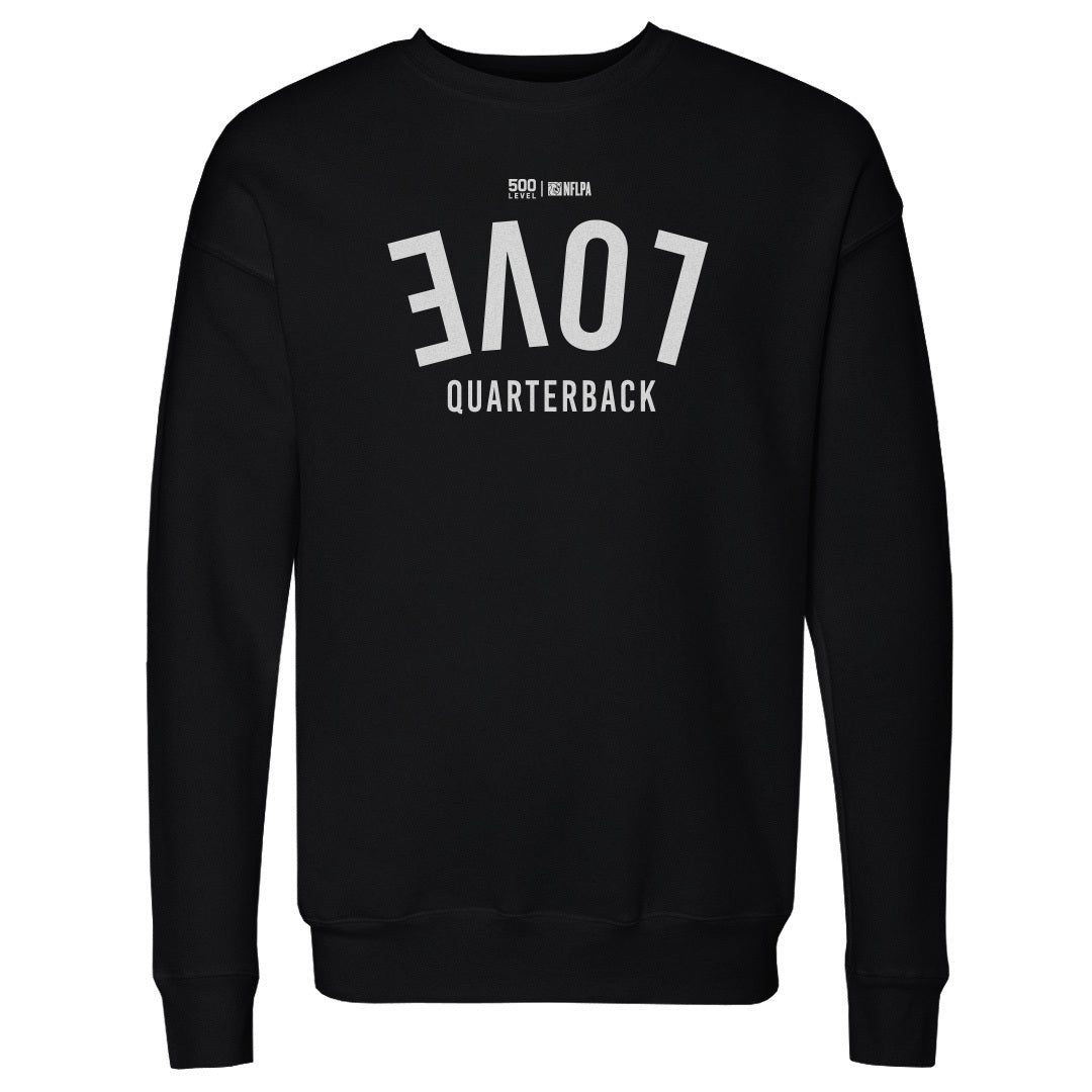 Jordan Love Men's Crewneck Sweatshirt | 500 LEVEL