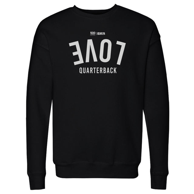 Jordan Love Men's Crewneck Sweatshirt | 500 LEVEL