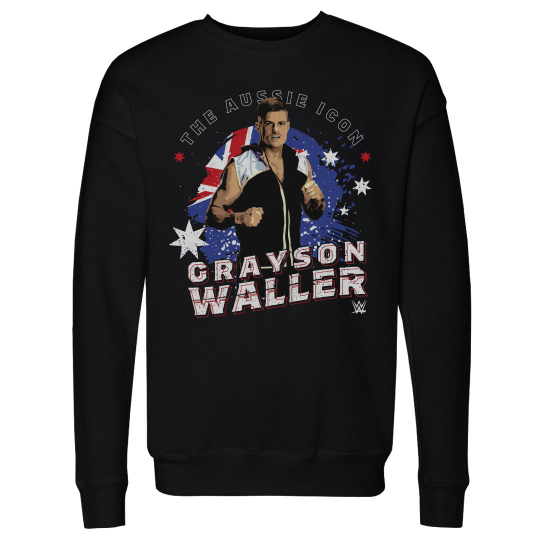 Grayson Waller Men&#39;s Crewneck Sweatshirt | 500 LEVEL