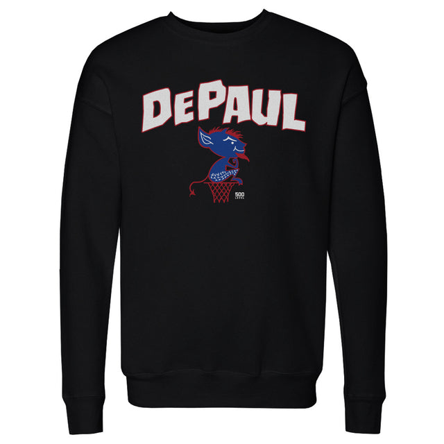 DePaul Blue Demons Men's Crewneck Sweatshirt | 500 LEVEL