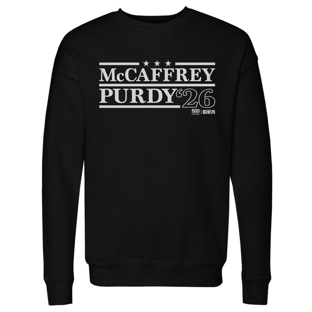 Christian McCaffrey Men's Crewneck Sweatshirt | 500 LEVEL