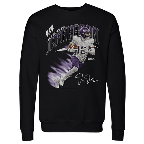 Justin Jefferson Men's Crewneck Sweatshirt | 500 LEVEL