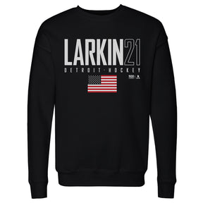 Dylan Larkin Men's Crewneck Sweatshirt | 500 LEVEL