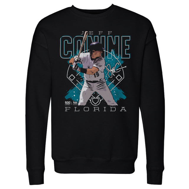 Jeff Conine Men's Crewneck Sweatshirt | 500 LEVEL