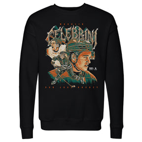 Macklin Celebrini Men's Crewneck Sweatshirt | 500 LEVEL