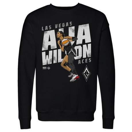 A'ja Wilson Men's Crewneck Sweatshirt | 500 LEVEL